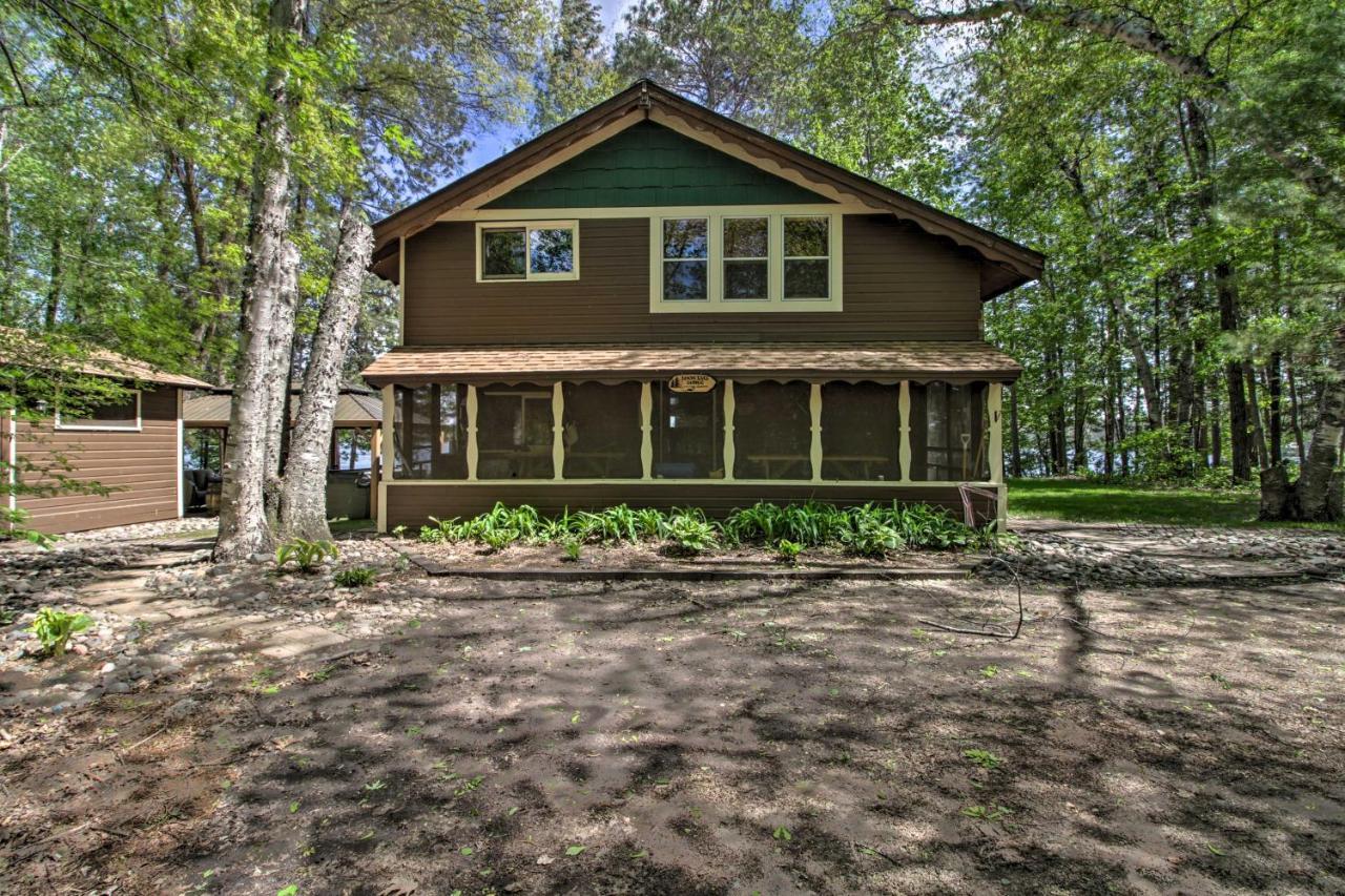 Loon Lake Lodge With Dock, Sauna And Hot Tub! Pequot Lakes Extérieur photo