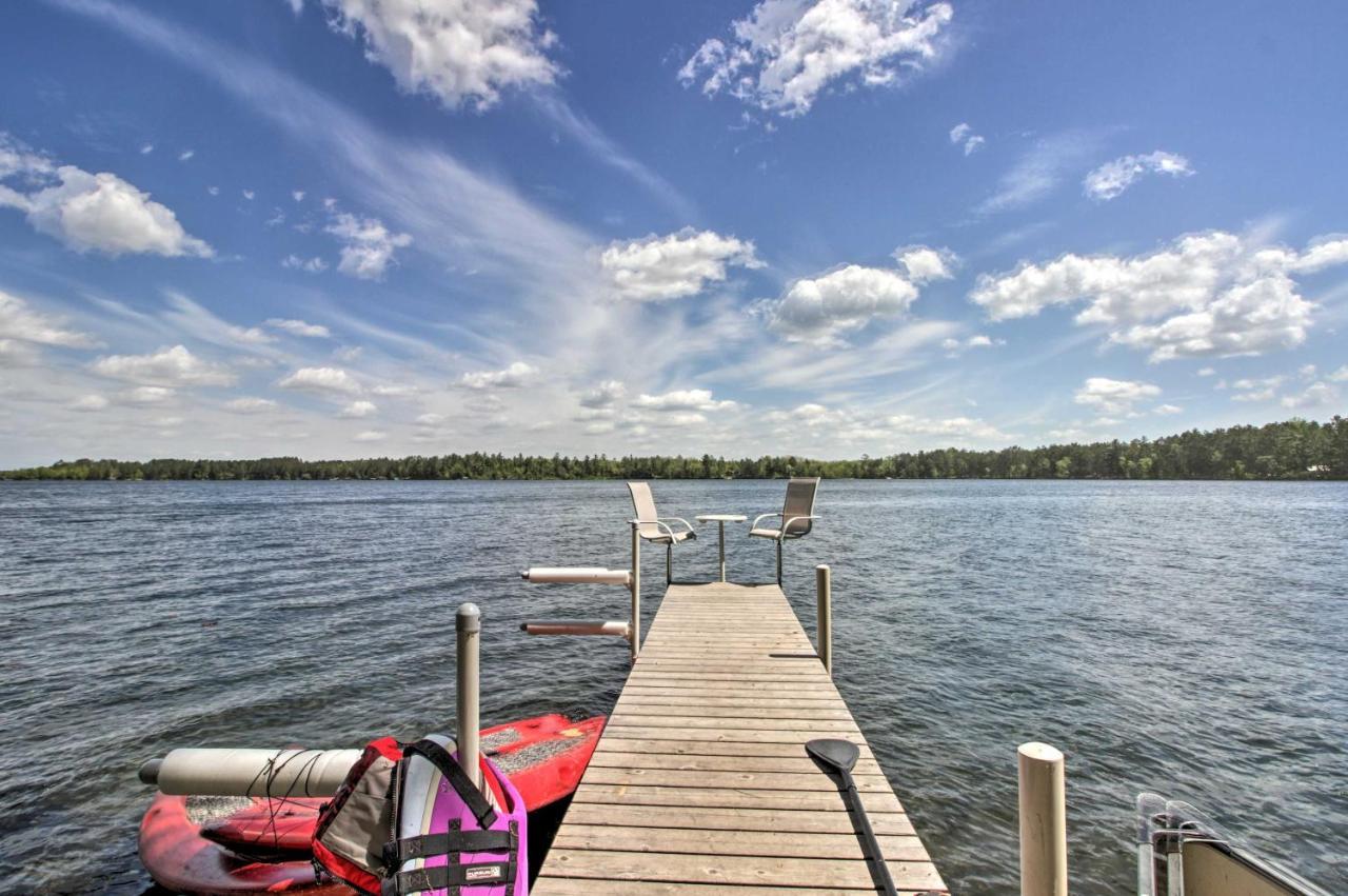 Loon Lake Lodge With Dock, Sauna And Hot Tub! Pequot Lakes Extérieur photo
