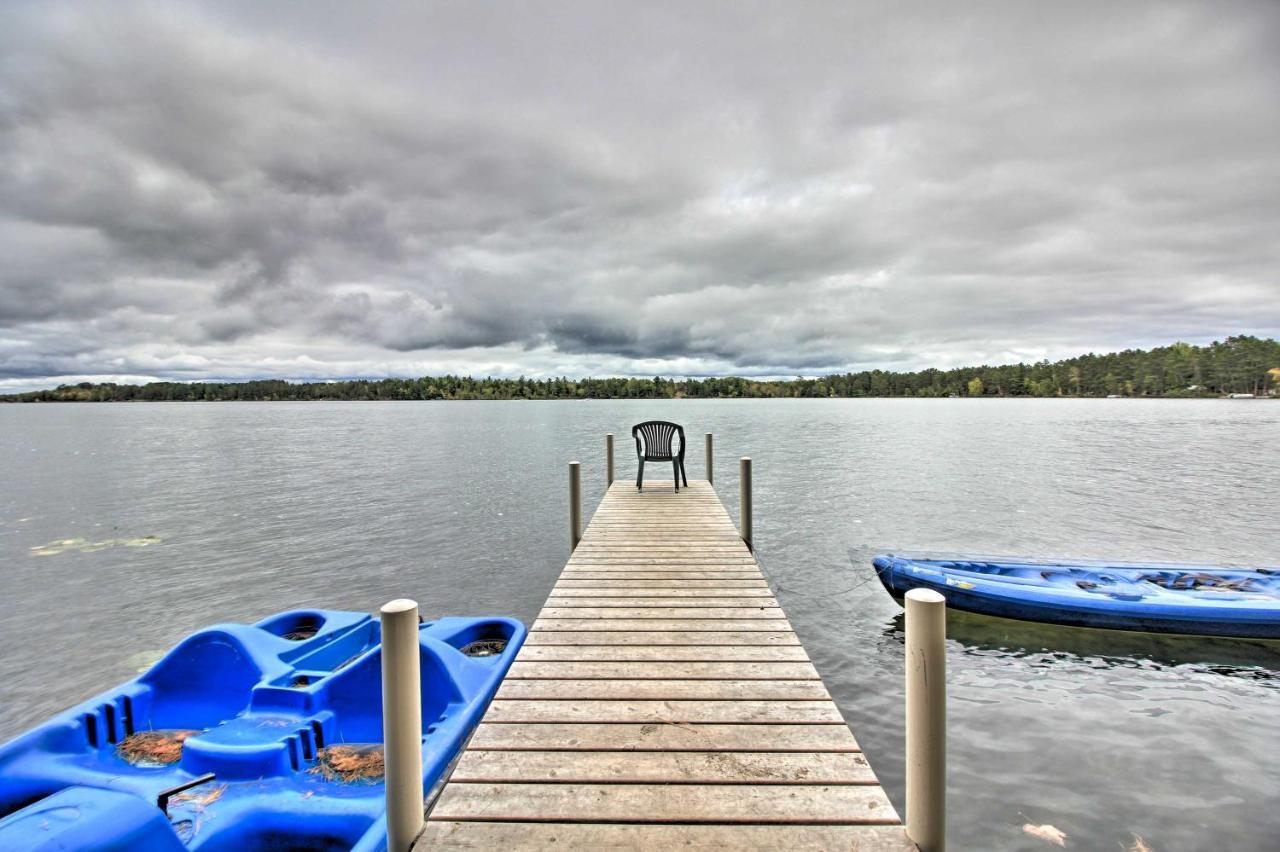 Loon Lake Lodge With Dock, Sauna And Hot Tub! Pequot Lakes Extérieur photo